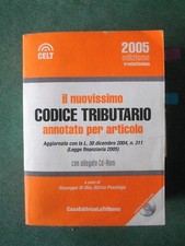 IL NUOVISSIMO CODICE TRIBUTARIO CON CD ROM G. DI DIO A. PEZZINGA ED LA TRIBUNA