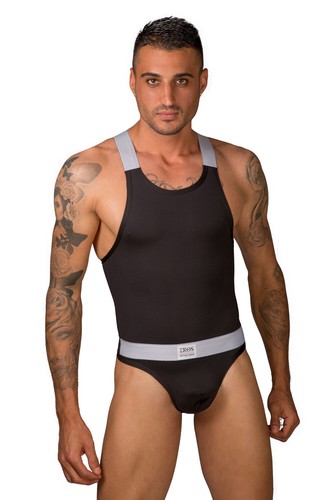 Body stringato uomo eros - body,