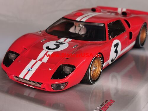 Brm166 slotcar ford - brm166, gt40