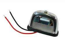 Luce targa cromata illuminazione targa per Porsche 911 / Eriba Puck