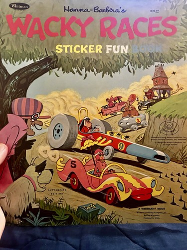 Adesivo hanna barbera wacky - adesivo,
