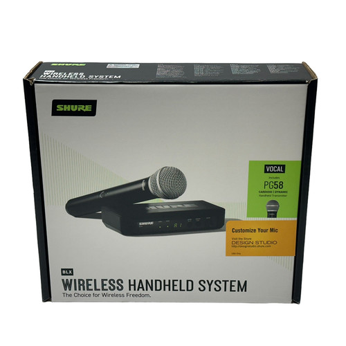 Shure blx24 pg58 uhf sistema - blx24/pg58,