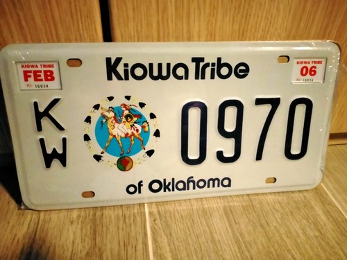 Replica targhe americane kiowa - targhe,