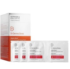 Dr Dennis Gross Alpha Beta Peeling Quotidiano Extra Forza - 35 Peeling Nuovo con scatola scadenza 2027