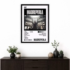 Poster Guè Madreperla A4 con