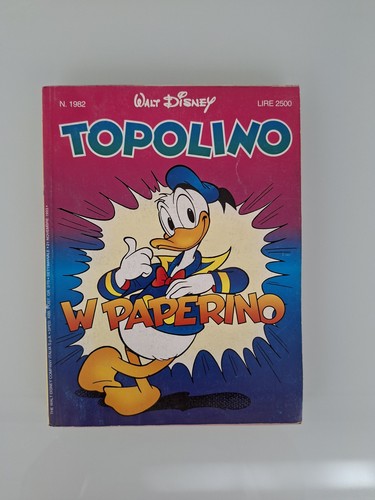 Walt disney topolino 1982 - topolino,