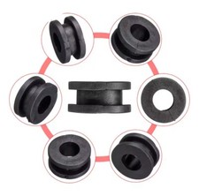 10 Pz Gommini Anti Vibranti In Gomma Per Moto Cross Enduro Stradali Universali