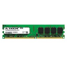 2 GB DDR2 PC2-5300 667 MHz DIMM (equivalente a Kingston KVR667D2N5/2G) memoria RAM 1x