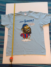 T-SHIRT FRUIT OF THE LOOM - LUCIO DALLA - COSA HA FATTO IL BOLOGNA ROSSOBLU STAB