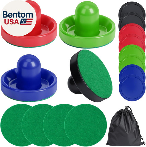 Air hockey paddle pucks - hockey, e