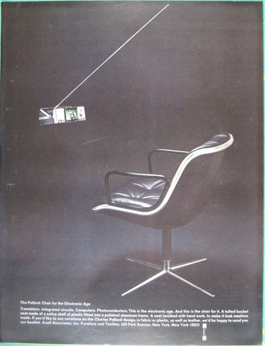 Print pollock chair - ad,