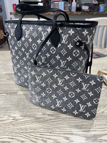 Louis vuitton borsa tote denim - vuitton,