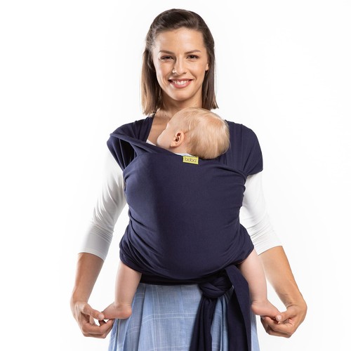 Boba wrap blue - boba, navy