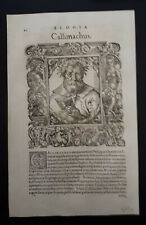 Paolo Giovio 1577: Callimaco (Cirene)