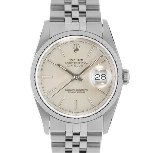 Rolex datejust 16234 - datejust, argento