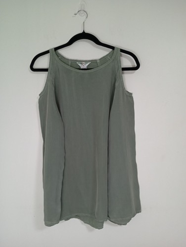 Top tunica spalle - fredde, verde