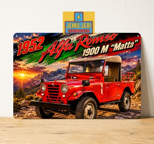 Poster alfa romeo - romeo, matta