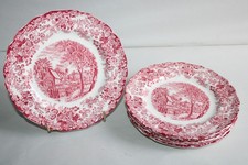 6 assiettes desserts en