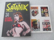 SATANIK A COLORI n° 34 + FIGURINE - ED. GAZZETTA DELLO SPORT - MAGNUS & BUNKER