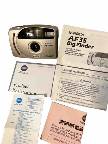 Minolta mm fotocamera - minolta, 35