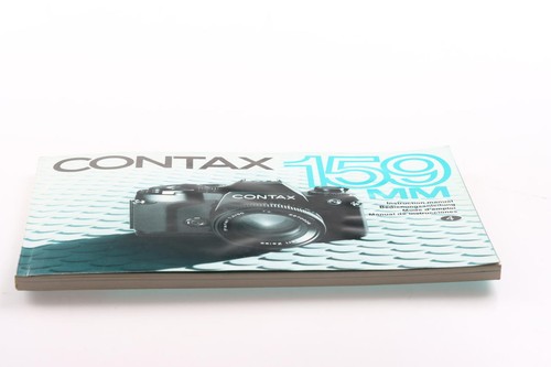 Contax 159mm istruzioni per - 159mm,
