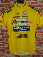 MERCATONE UNO SANTINI  MAGLIA BICI CICLISMO SHIRT MAILLOT CYCLISM tg. L