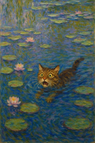 Claude monet ninfee stagno - ninfee,