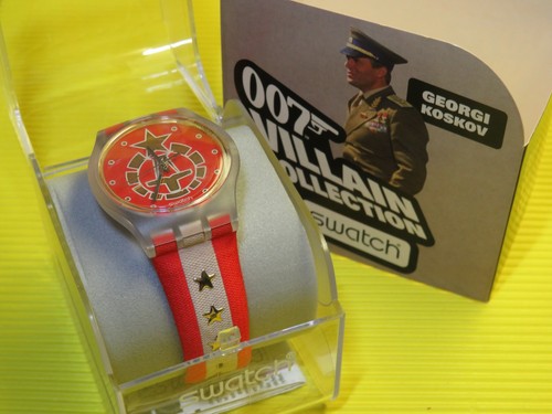 Swatch james bond 007 - james,