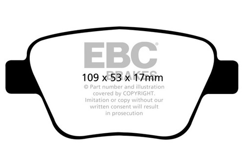 Pastiglie freno posteriori - , ebc