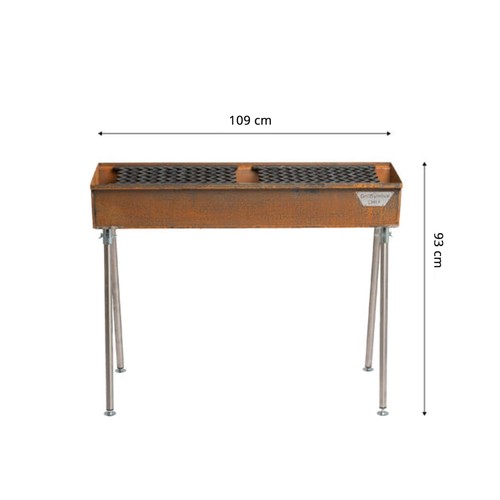 Barbecue carbone acciaio - barbecue,