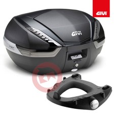 GIVI KIT BAULETTO CARBON V47NNT PIASTRA SR2150 M5 YAMAHA X-MAX 300 2017-2021