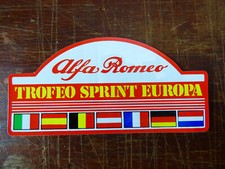 Adesivo Alfa Romeo Trofeo