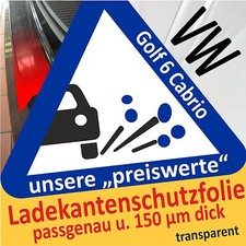 For VW Golf 6 convertible load