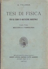 TESI DI FISICA volume I