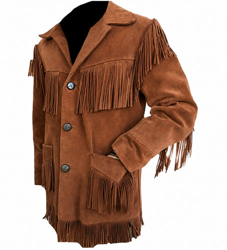 Giacca uomo western - , pelle