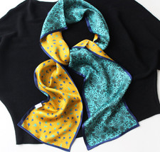 Sciarpa bandana 100% seta