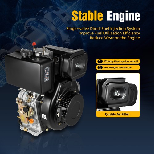 Motore diesel 10hp tempi - diesel,