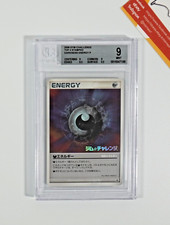 Pokemon BGS 9 Darkness Energy Top 3 Stamped Gym Challenge Promo 2006 Japanese