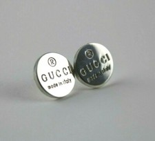 GUCCI Coppia ORECCHINI in Argento SILVER ACCESSORIO da Donna Ragazza Trademark