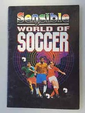 MANUALE ISTRUZIONI COMMODORE AMIGA - AMIGA SENSIBLE WORLD OF SOCCER