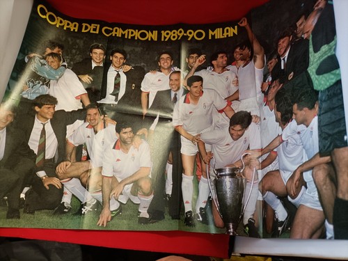 Poster milan coppa - coppa, campioni