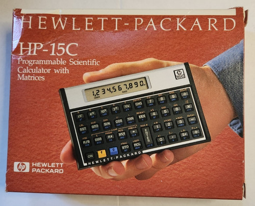 Hewlett packard 15c - hewlett,