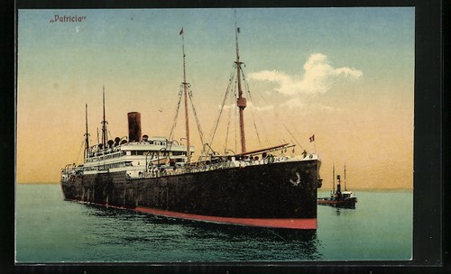 Cartolina nave passeggeri