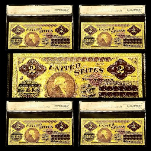 Lotto banconote 1862 - x, $2