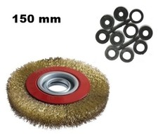 SPAZZOLA IN ACCIAIO OTTONATO