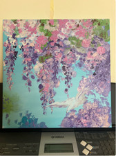 Glicine in Fiore - Dipinto su Tela