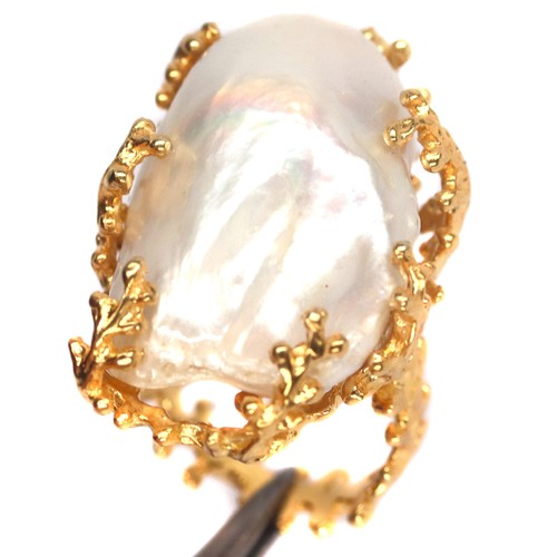 Anello donna perla barocca - donna, in