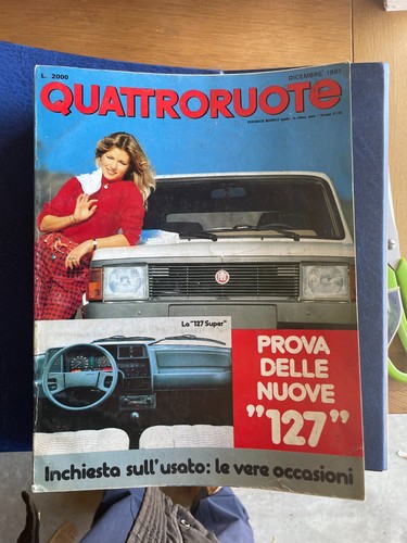 Rivista quattroruote dicembre - rivista,