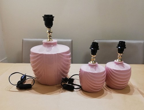 Lampade ceramica set 3 - set, di