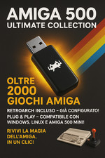 AMIGA 500/1200 - USB Oltre 2000 Giochi WHDLoad - THEA500 Mini/PC Pronta